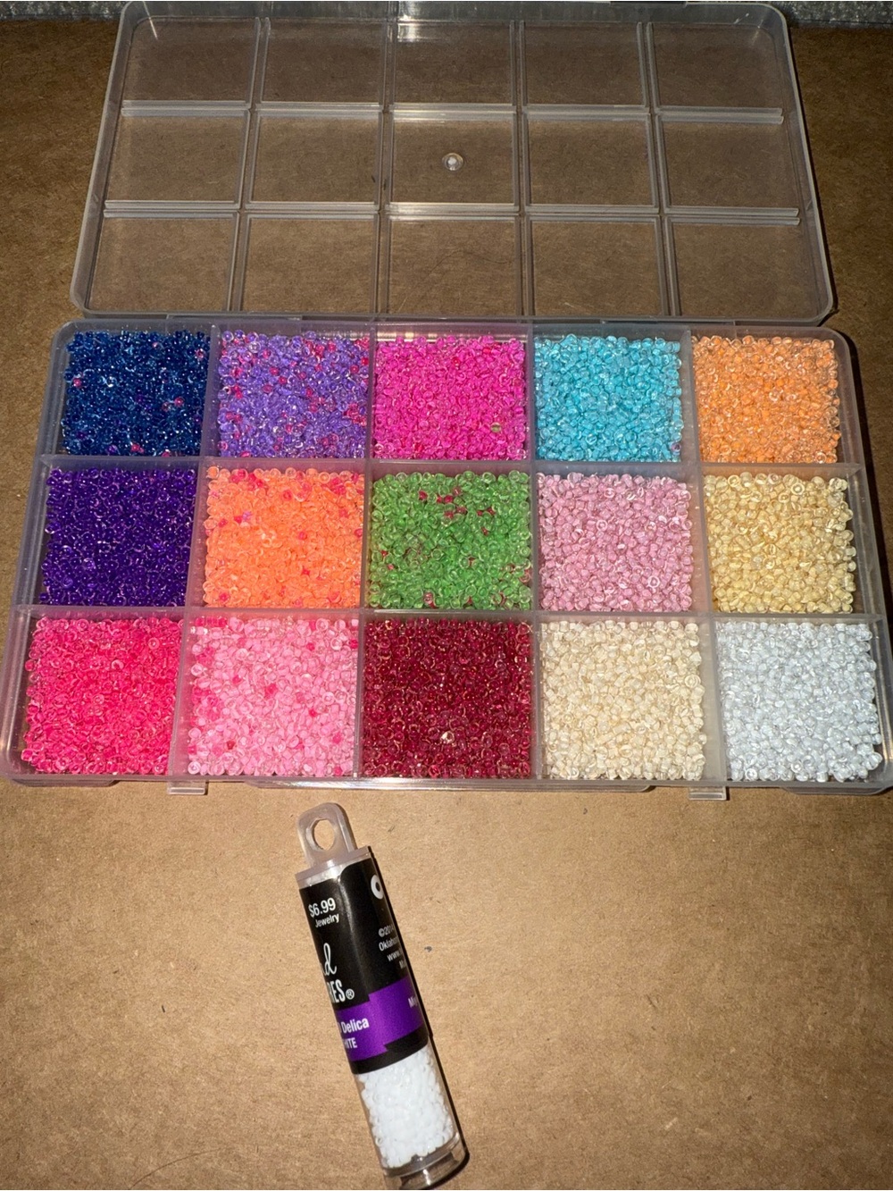 Colorful Assorted Bead Organizer - Multi Color - Picture 3 of 3